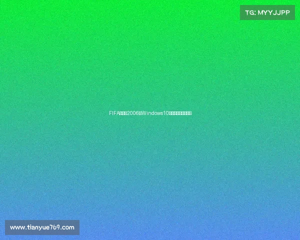 FIFA世界杯2006在Windows10系统上运行回忆重现